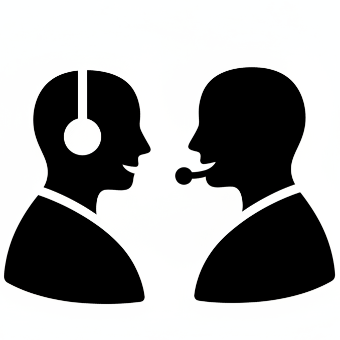 consultation black color icon with no text